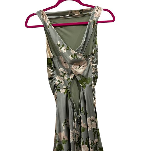 NWT NEW Reformation Anaiis Silk Dress - Picture 5 of 10